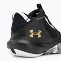 Under Armour Lockdown 6 kosárlabda cipő fekete/fekete/metál arany 9