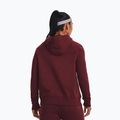 Női Under Armour Rival Fleece Hb kapucnis pulóver bordó 1356317 3
