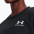 női pulóver Under Armour Essential Fleece Crew black/white 4