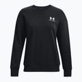 női pulóver Under Armour Essential Fleece Crew black/white 5
