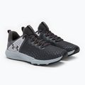 Under Armour Charged Engage 2 férfi edzőcipő fekete-fehér 3025527 4