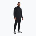 Under Armour Armour Fleece Hoodie férfi edzőpulóver fekete 1373353-001 2