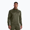 Under Armour Armour Fleece 1/4 Zip zöld férfi edzőpulóver 1373358