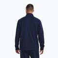 Férfi Under Armour Fleece 1/4 Zip midnight navy/fekete edzőfelső pulóver 3