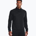 Under Armour Armour Armour Fleece 1/4 Zip férfi edzőpulóver fekete 1373358-001