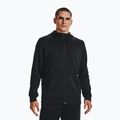 Férfi kapucnis pulóver Under Armour Fleece FZ Hoodie black/black