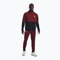 Under Armour Pique Track férfi edzőpulóver fekete és gesztenyebarna 1366202 2