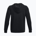 Under Armour Essential Fleece Full Zip Hood Férfi edzőpulóver Fekete 1373881 4