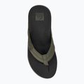 Férfi REEF Cushion Phantom flip flopok fekete CJ0588 6