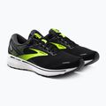 Férfi futócipő BROOKS Ghost 14 fekete-zöld 1103691D047 5