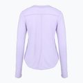 Női Brooks Distance Graphic LS heather violet dash/stripe futópóló 2