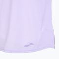 Női Brooks Distance Graphic LS heather violet dash/stripe futópóló 4