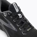 Brooks Ghost 15 GTX férfi futócipő fekete/fekete gyöngyház/ötvözet 8