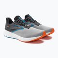 Brooks Launch 10 férfi futócipő fekete/atomic blue/skarlát ibis 5