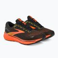 Férfi futócipő  Brooks Ghost 15 black/yellow/red 5