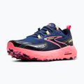 Brooks Cascadia 18 női futócipő szürke kék/rózsaszín/napsárga lime 11