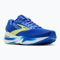 Férfi Brooks Adrenaline GTS 24 széles fazonú kobalt/neósárga/papagáj futócipő 8