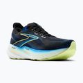 Férfi futócipő Brooks Glycerin 22 wide fit fekete/kobalt/neósárga 8