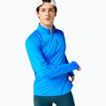 Férfi futó pulóver Brooks Dash 1/4 Zip 3.0 blue 3