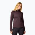 Női futófelső Brooks Dash 1/2 Zip 3.0 brown