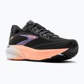Női futócipők Brooks Ghost 18 black/mulled grape/peach