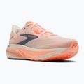 Női futócipők Brooks Ghost 18 star white/cyber peach/grey