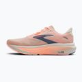 Női futócipők Brooks Ghost 18 star white/cyber peach/grey 3
