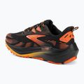 Férfi futócipők Brooks Ghost Trail black/red/orange 3