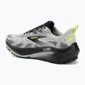 Férfi futócipők Brooks Ghost Trail grey/black/nightlife 3