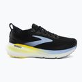 Férfi futócipők Brooks Glycerin 23 black/cyber yellow/nightlife 2