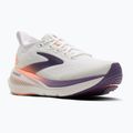 Női futócipők Brooks Glycerin 23 white/mulled grape/clear