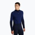 Férfi termoaktív pulóver icebreaker 200 Oasis Sonebula High Neck navy/royal navy/snow/cb