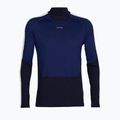 Férfi termoaktív pulóver icebreaker 200 Oasis Sonebula High Neck navy/royal navy/snow/cb 7