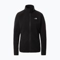 Női fleece pulóver The North Face 100 Glacier FZ fekete NF0A5IHOJK31