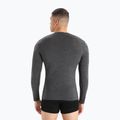 Férfi termikus hosszú ujjú póló icebreaker Merino 150 Anatomica Crewe jet heather 3