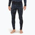 Férfi termikus nadrág icebreaker Merino 200 Oasis Leggings Cloud Dye grafit/fekete