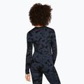 Icebreaker női thermo hosszú ujjú Merino 200 Oasis Crewe Crewe Cloud Dye grafit/fekete 3