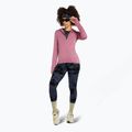 Icebreaker női thermo hosszú ujjú Merino 200 Oasis Crewe Crewe Cloud Dye grafit/fekete 6