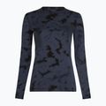Icebreaker női thermo hosszú ujjú Merino 200 Oasis Crewe Crewe Cloud Dye grafit/fekete 7