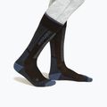 Női sízokni Icebreaker Merino Ski+ Light OTC black/dawn/graphite 2