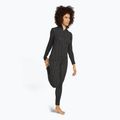 Női termoaktív pulóver icebreaker Merino 260 Vertex LS HZ On-Piste black/ snow/j 2