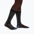 Női sízokni icebreaker Merino Ski+ Ultralight OTC black/dawn/graphite 2