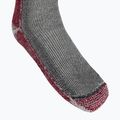 Smartwool Classic Mountaineer Maximum Cushion Crew szürke-piros trekking zokni SW0133000031 4