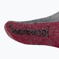 Smartwool Classic Mountaineer Maximum Cushion Crew szürke-piros trekking zokni SW0133000031 5