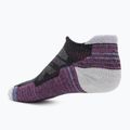 Női Smartwool Hike Light Cushion Low Ankle trekking zokni szén színben 2