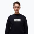 Férfi Napapijri B-Box Logo C pulóver fekete 041 3