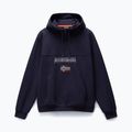 Férfi Napapijri Burgee Half Zip Hooded 2.0 melegítőfelső kék tengerészkék