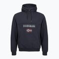 Férfi Napapijri Burgee Half Zip Hooded 2.0 melegítőfelső kék tengerészkék