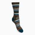 Smartwool Performance Hike Light Cushion Margarita Crew trekking zokni barna SW001586D111