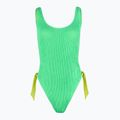 Hurley Solid Scrunch Moderate One Piece tengerzöld női fürdőruha